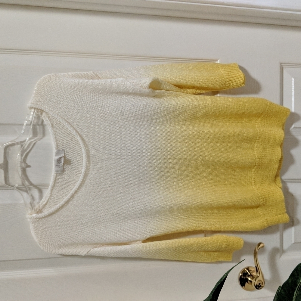 Olive & Oak Women's Yellow Hombre Sweater Size Medium